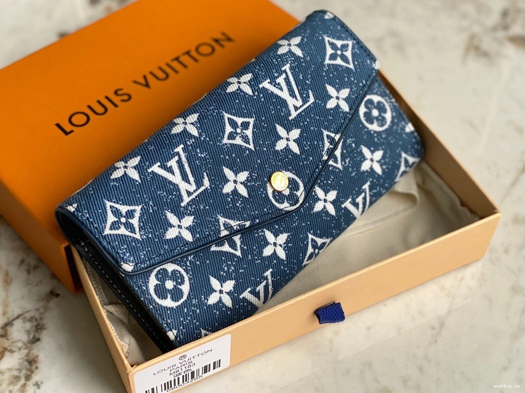 WIS SARAH WALLET Vuitton Louis 0716